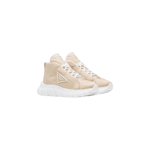 Nylon gabardine sneakers
